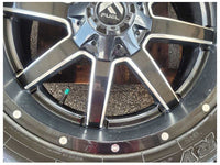 2015-2020 Ford F150 Pickup Truck Fuel Wheel 22x9.5 Black Paint Scuffs Toyo 2552 - The Parts Farm