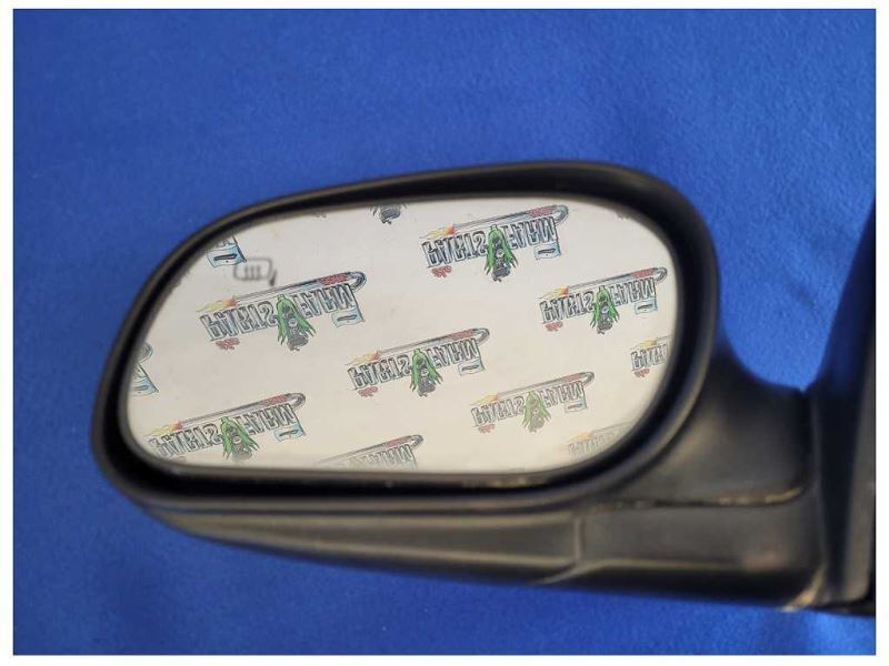 2003-2004 Mercury Marauder 4.6L Driver Rear View Mirror Heated Paint JL 2534 - The Parts Farm