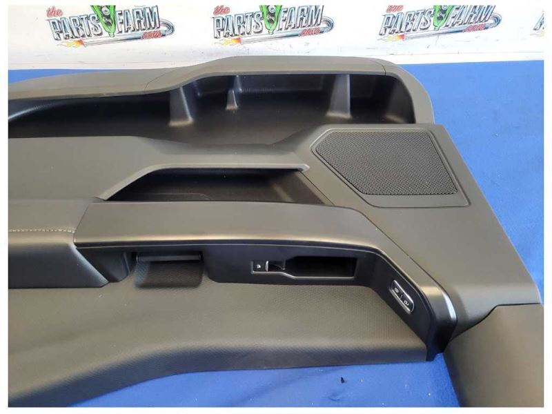 2021-2023 Ford F150 4x4 Pickup Truck Passenger Front Door Panel Card Black 2547 - The Parts Farm