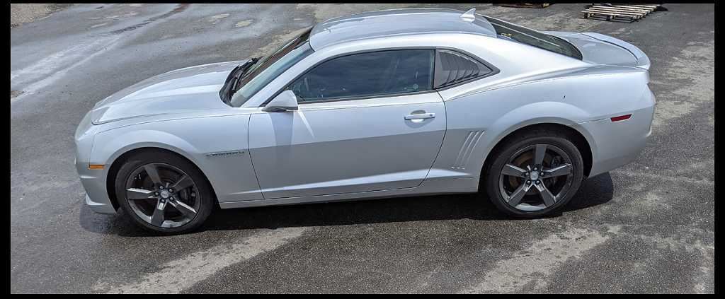 2010-2013 Chevrolet Camaro SS Trunk Hatch Tailgate Coupe Spoiler Wing Silver - The Parts Farm