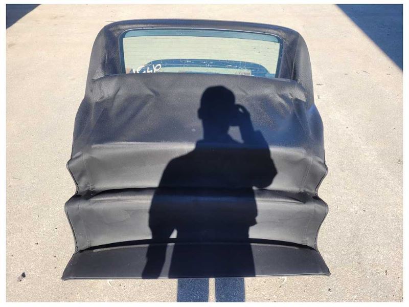 2001-2006 BMW M3 E46 Convertible Soft Top Cloth Roof Black 2451 - The Parts Farm