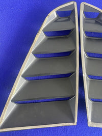 2015-2021 Ford Mustang GT S550 Quarter Window Sail Panel Covers Pair Rear - The Parts Farm