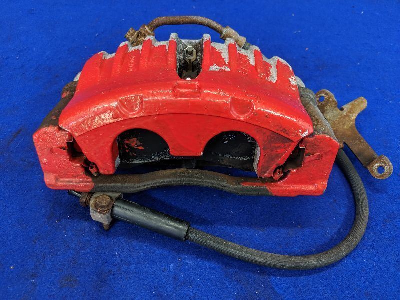 2003-2006 Chevrolet SSR Front Driver Left LH Brake Caliper Brake Line Pads - The Parts Farm