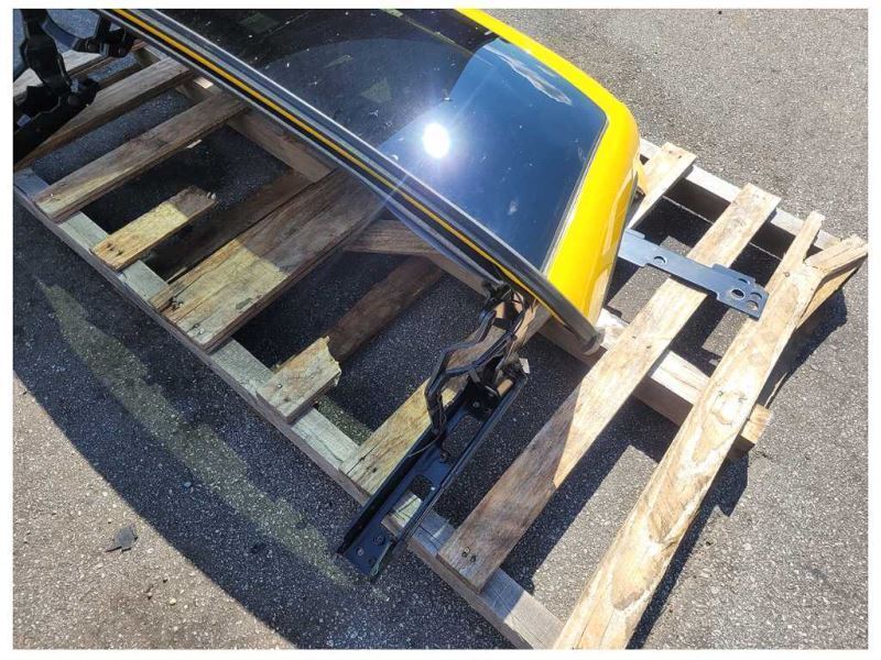 2003-2006 Chevrolet SSR Pickup Truck Convertible Roof Top Paint Yellow 2426 - The Parts Farm