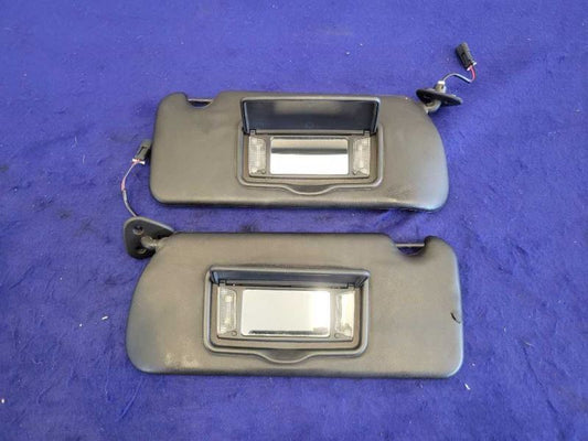 2003-2006 Chevrolet SSR Pickup Truck Pair Sun Visors Shade Light Black - The Parts Farm