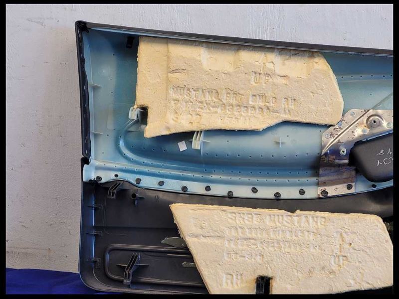 1999-2004 Ford Mustang Cobra SVT 4.6L Passenger Right Door Panel Card Charcoal - The Parts Farm