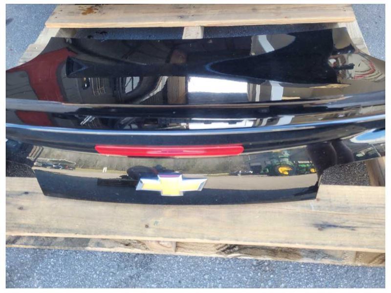 2014-2015 Chevrolet Camaro SS Deck Lid Trunk Coupe Spoiler D80 Paint Black 2527 - The Parts Farm
