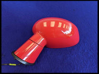 2015-2018 Dodge Challenger SRT-8 Scat Pack Driver Left LH Mirror Spot Heated Red - The Parts Farm