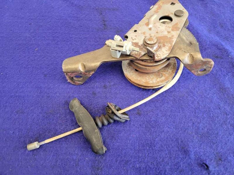 2003-2004 Ford Mustang Cobra SVT DOHC 4.6L E Emergency Brake Leather Handle Pull - The Parts Farm