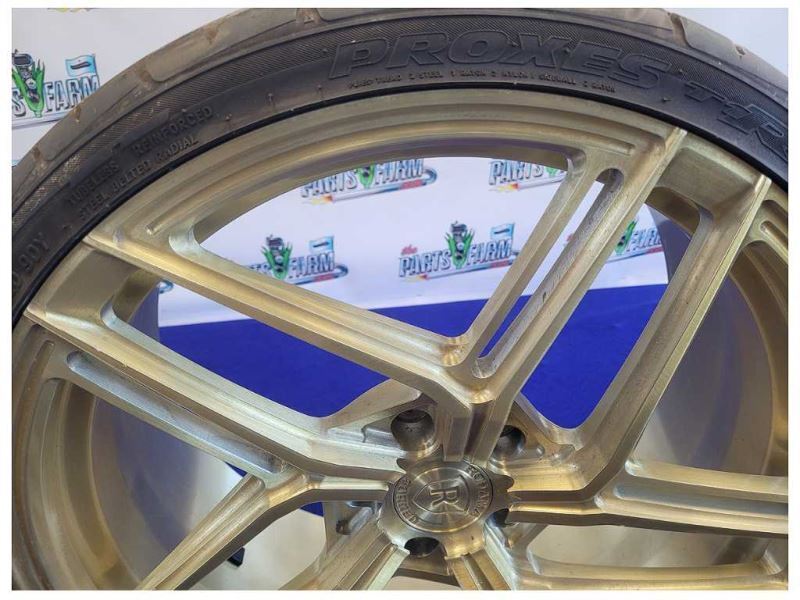 2014 Audi R8 V10 Coupe wheel 20x9 Rohana Forged Wall Art *Scuffs* 2136 - The Parts Farm