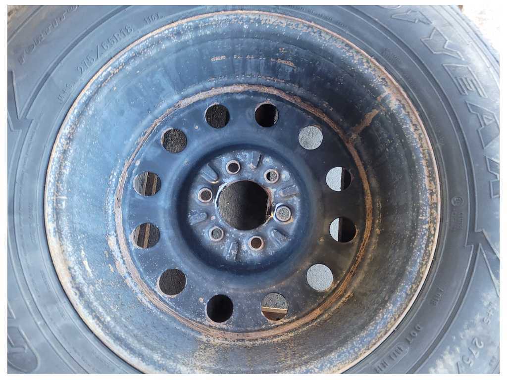 2015-2022 Ford F150 Pickup Truck Wheel 17x7.5 Steel 12 Holes Painted Spare 2505 - The Parts Farm