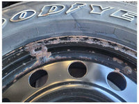 2015-2022 Ford F150 Pickup Truck Wheel 17x7.5 Steel 12 Holes Painted Spare 2505 - The Parts Farm