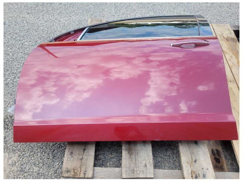 2008-2009 Pontiac G8 Sedan 6.0L V8 Driver Left Front Door Paint Maroon 2529 - The Parts Farm