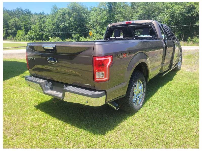 2015-2017 Ford F150 4x4 Pickup Truck Driver Left Caliper Front Brake Hose 2576 - The Parts Farm