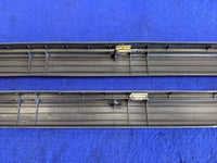 2003-2004 Ford Mustang Cobra SVT DOHC 4.6L Pair Door Sill Scuff Plates Black - The Parts Farm