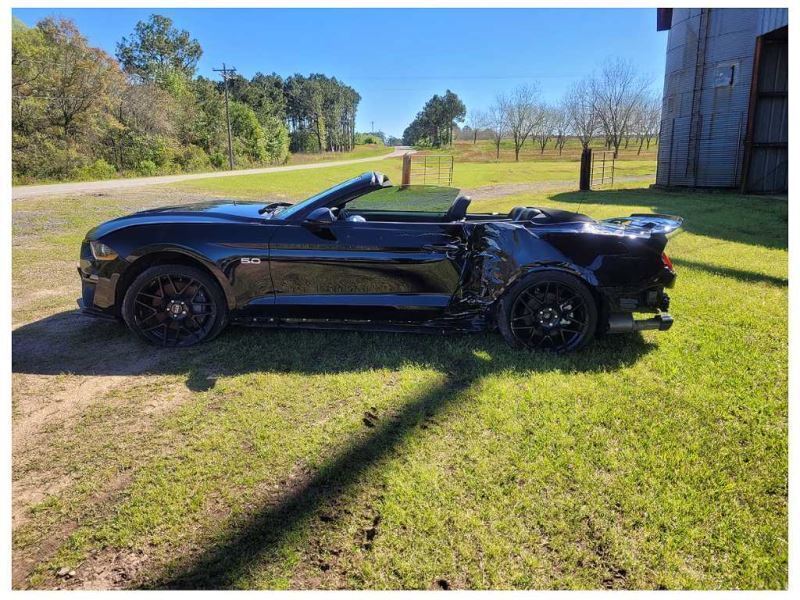 2018-2023 Ford Mustang GT S550 Convertible Rear Seatbelts Retractor Back 2543 - The Parts Farm