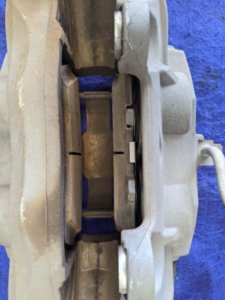 2015-2021 Ford Mustang GT S550 Driver Left Front 14" Performance Caliper Pads - The Parts Farm