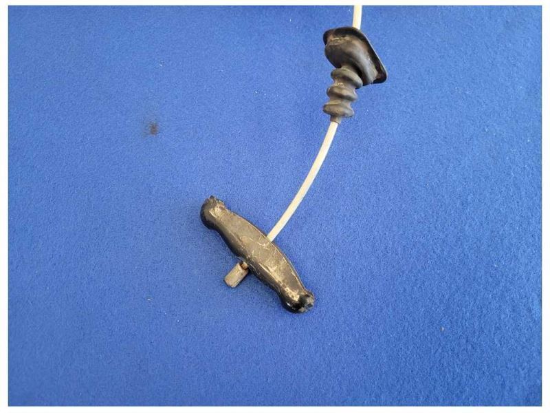 2003-2004 Ford Mustang Cobra SVT DOHC 4.6L E Emergency Brake Leather Pull 2573 - The Parts Farm