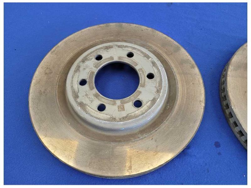 2022 Ford F150 F-150 Lightning Truck Front Pair Rotors Brake 6 Lug 2523 - The Parts Farm