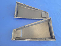 2011-2014 Ford Mustang GT GT500 Pair Side Window Quarter Scoops Louvers 2634 - The Parts Farm