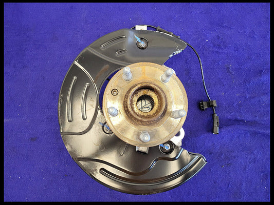 2010-2015 Chevrolet Camaro SS Driver Left LH Front Spindle Knuckle Hub ABS Dust - The Parts Farm