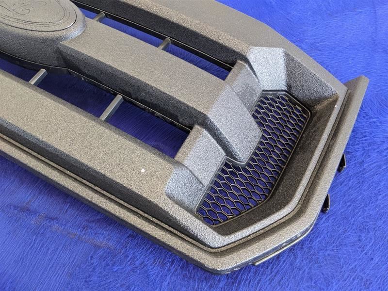 2015-2017 Ford F150 Pickup Truck Grille Center Lariat Grill Headlight Black - The Parts Farm