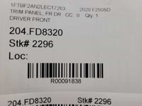 2015-2020 Ford F250 Pickup Truck Passenger Front Door Panel Gray Card 2296 - The Parts Farm