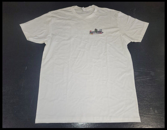 HOT!! 2022 Parts Farm Merch Logo Unisex T-Shirt Size Large in Swag White Shirt - The Parts Farm