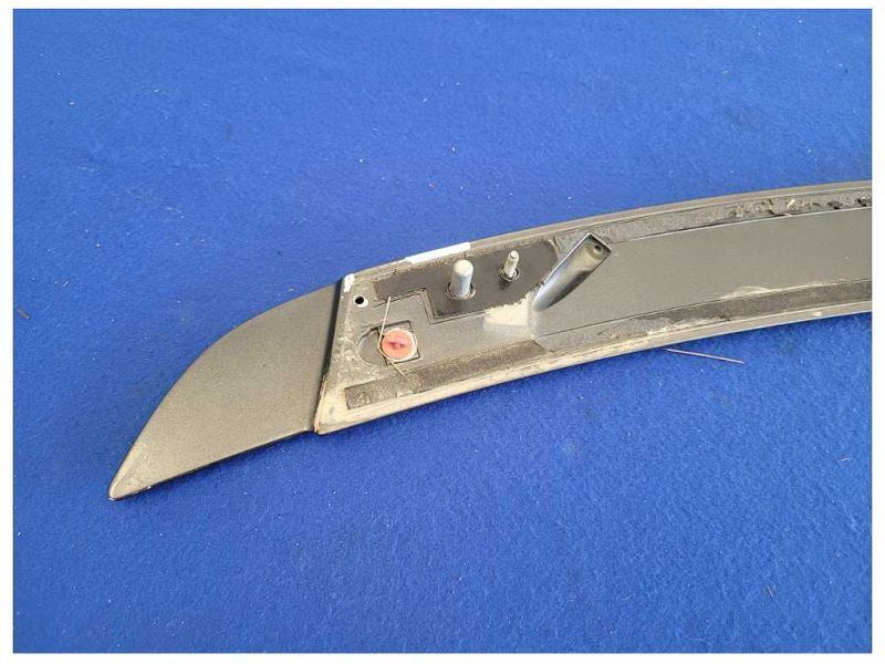 2015-2020 Ford Mustang GT Rear Spoiler Wing Flush Mount Coupe Trunk Gray - The Parts Farm