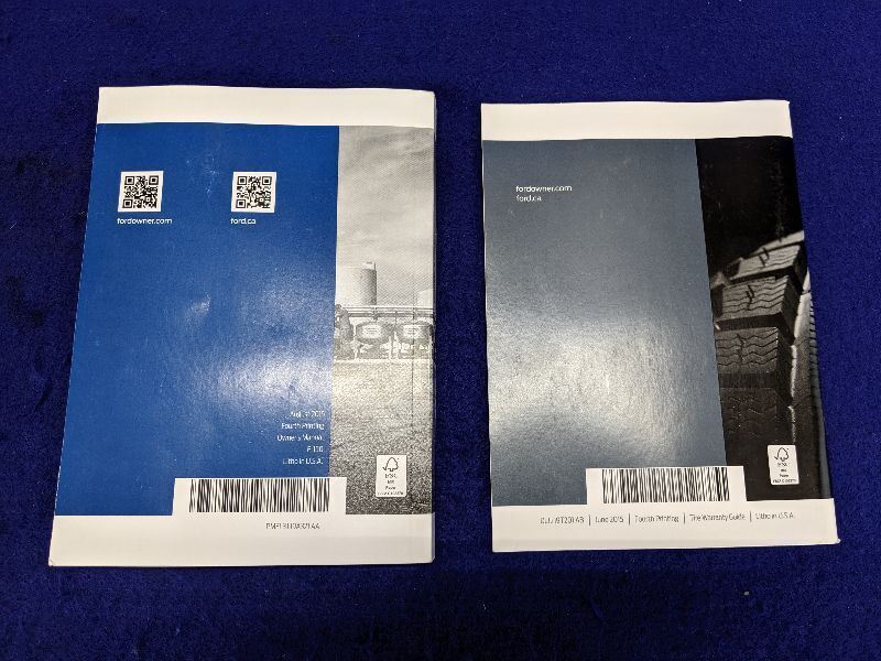 2015 Ford F150 Pick-up Truck Owners Manual Book Pamphlet - The Parts Farm