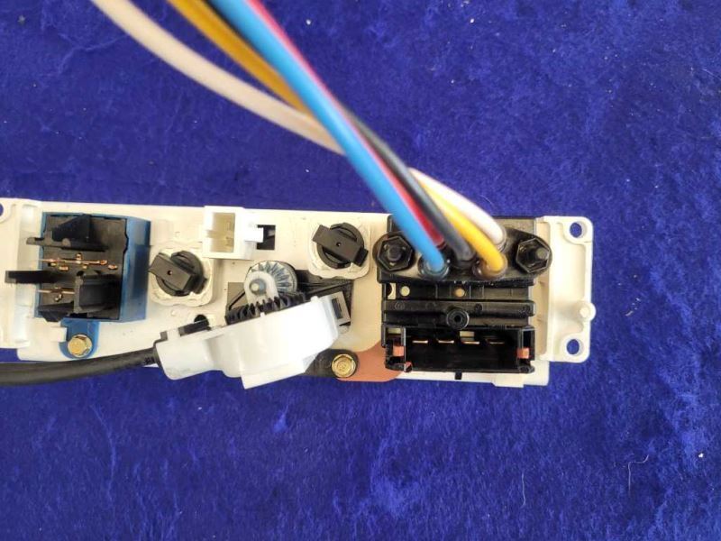 1994-2000 Ford Mustang GT Cobra HVAC Control Switch Panel Front Dash 2386 - The Parts Farm