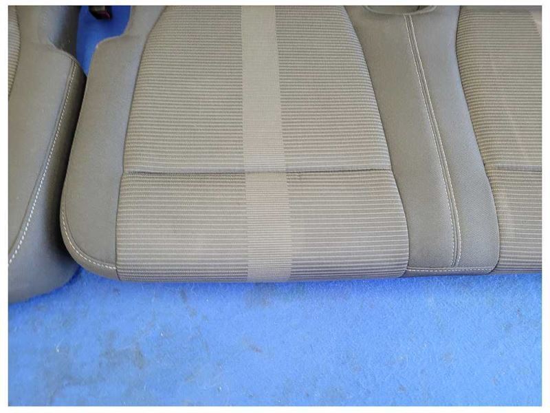 2015-2020 Ford F150 Pickup Truck Rear Cloth Black Split Seat Crew Cab 2369 - The Parts Farm