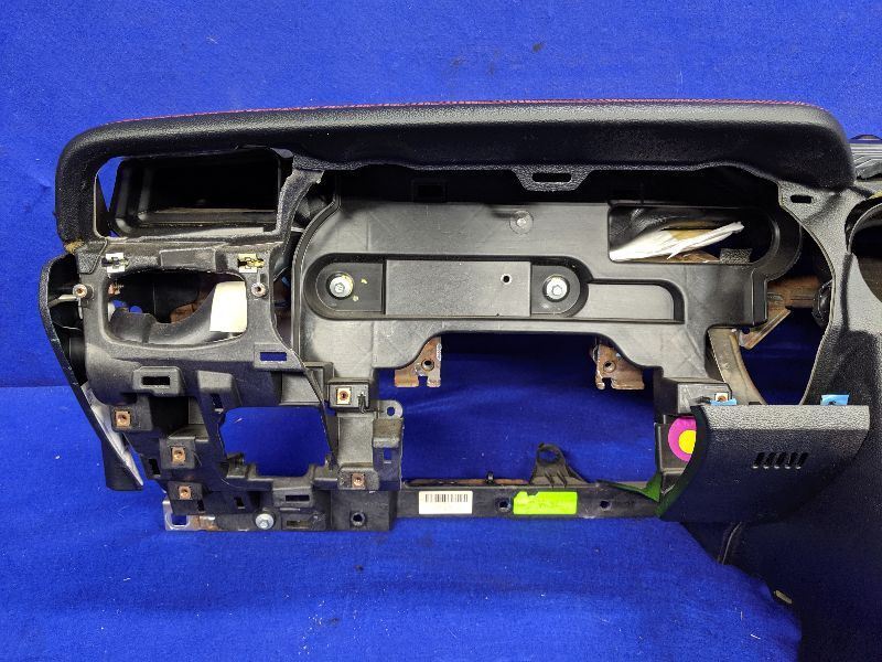 2015-2017 Ford Mustang GT S550 Dash Panel No Gauge Pack Board Red Stitching - The Parts Farm