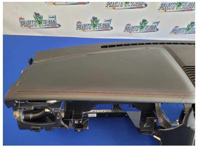 2015-2017 Ford Mustang GT S550 Front Dashboard Shell Cover Red Stitching 2544 - The Parts Farm