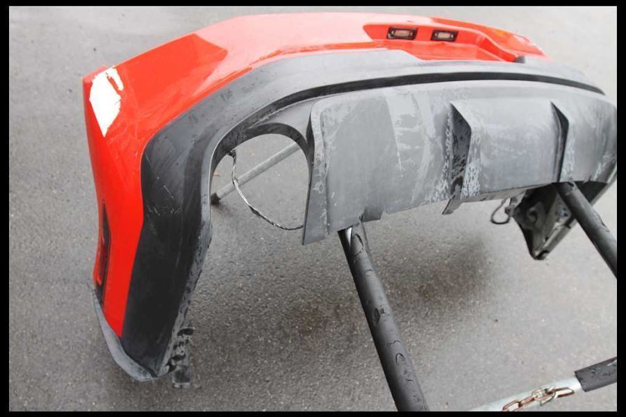 2010-2012 Ford Mustang Boss 302 Rear Bumper Cover Dual Exhaust Valance Paint PQ - The Parts Farm