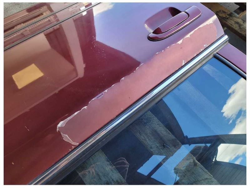 2003-2004 Mercury Marauder 4.6L 4v Passenger Front Door No Molding Paint JL 2534 - The Parts Farm