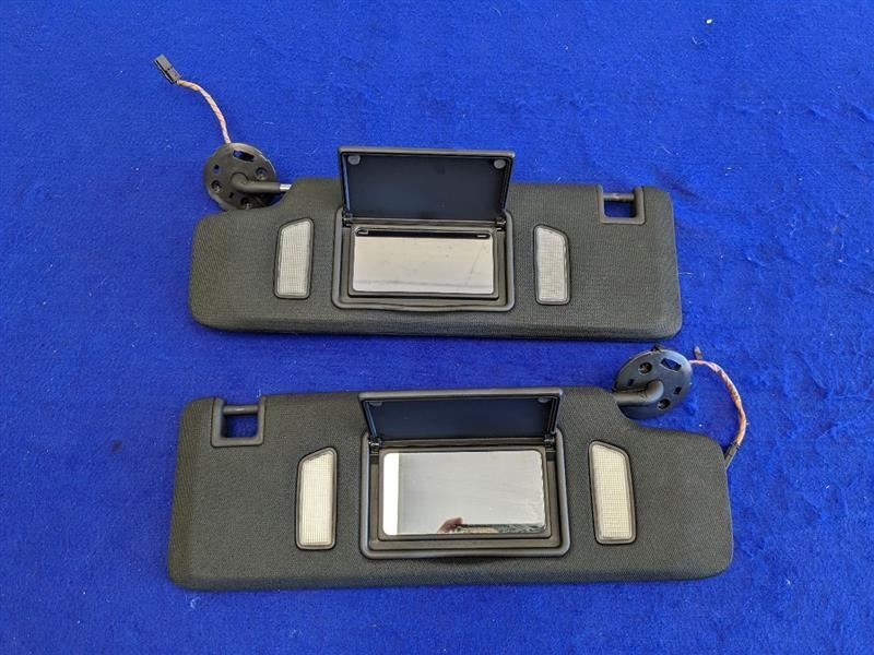 2017-2022 Chevrolet Camaro SS Coupe Pair Front Sun Visors Shade 2265 - The Parts Farm