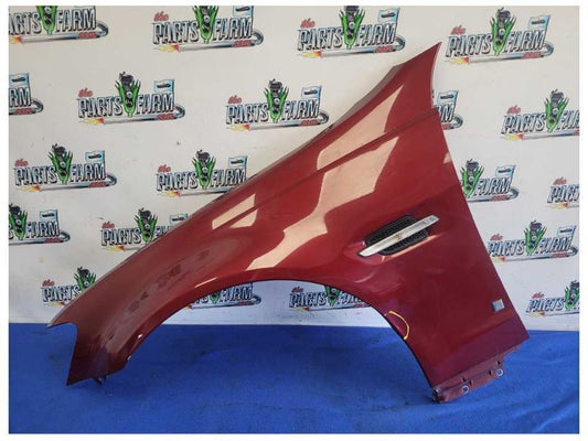 2008-2009 Pontiac G8 Sedan 6.0L V8 Driver Front Fender Paint Maroon 2529 - The Parts Farm