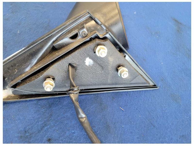 1999-2004 Ford Mustang GT Coupe Driver LH Rear View Mirror Power Black 2589 - The Parts Farm