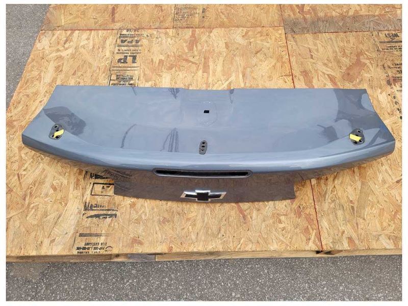 2019-2020 Chevrolet Camaro SS Rear Deck Lid Trunk No Spoiler Paint Gray C124 - The Parts Farm