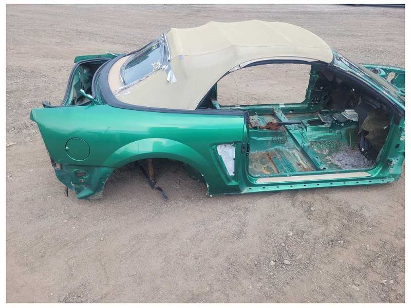 Stock 2570. 1999 Ford Mustang Cobra SVT Frame Shell Body Clear Title Project 2570 - The Parts Farm