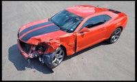 2010-2015 Chevrolet Camaro SS Driver Left View Mirror Power No Heat DG7 Orange - The Parts Farm