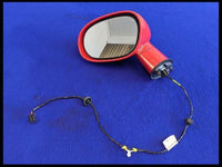 2015-2018 Dodge Challenger SRT-8 Scat Pack Driver Left LH Mirror Spot Heated Red - The Parts Farm