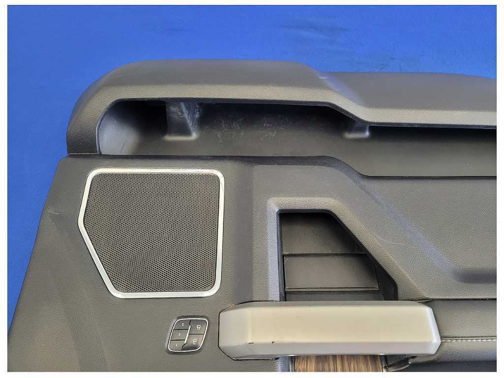 2018-2020 Ford F150 4x4 Pickup Truck Driver Front Door Panel *Scuffs* Black 2490 - The Parts Farm