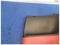 1994-1998 Ford Mustang GT Coupe Passenger Rear Quarter Plastic Trim Red Black - The Parts Farm