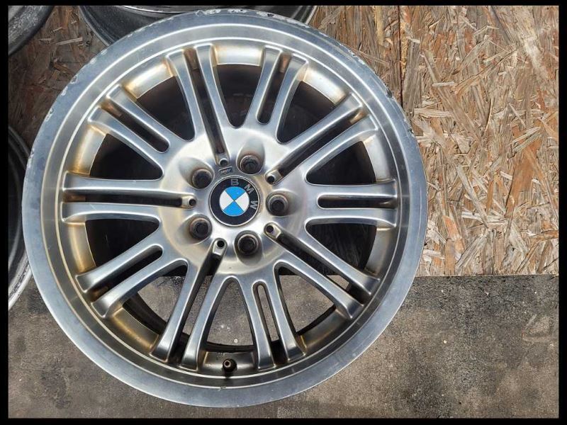 2001-2006 BMW M3 E46 Set Wheels 18" OEM Factory Need Refinished Scuffs - The Parts Farm