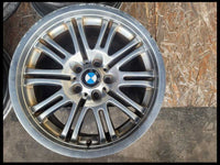 2001-2006 BMW M3 E46 Set Wheels 18" OEM Factory Need Refinished Scuffs - The Parts Farm