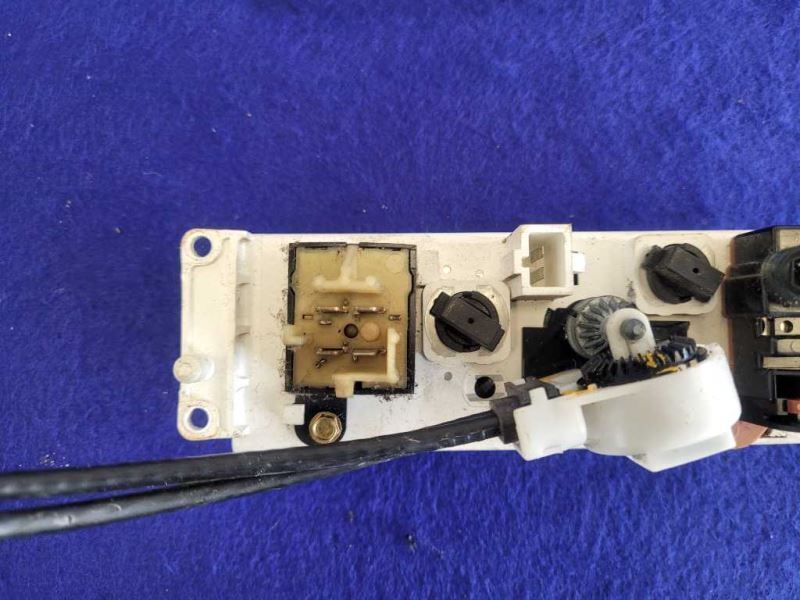 1994-2000 Ford Mustang GT Cobra HVAC Control Switch Panel Front Dash 2312 - The Parts Farm