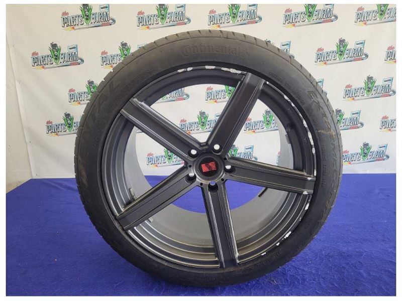 2015-2023 Ford Mustang GT S550 Saleen Rear Wheel 20x10.5 Black Scuffs 2411 - The Parts Farm