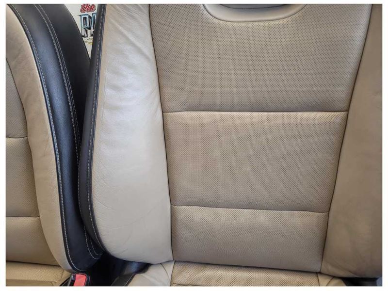 2010-2011 Chevy Camaro SS Front Rear Set Tan Coupe Seats Bucket Good Bags 2332 - The Parts Farm
